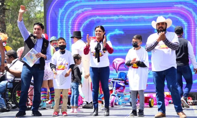 Niños tijuanenses disfrutan de magno festival del Día del Niño