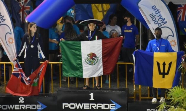 Alexandra Sartie Barrutia triunfa en Campeonato de Natación en Barbados 