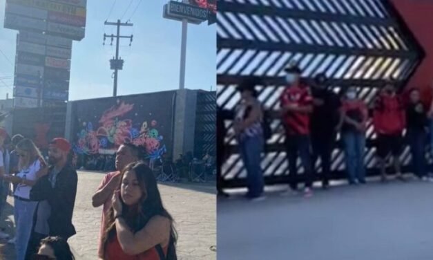 Personas acamparon para conseguir boletos de Daddy Yankee afuera del estadio en Tijuana 