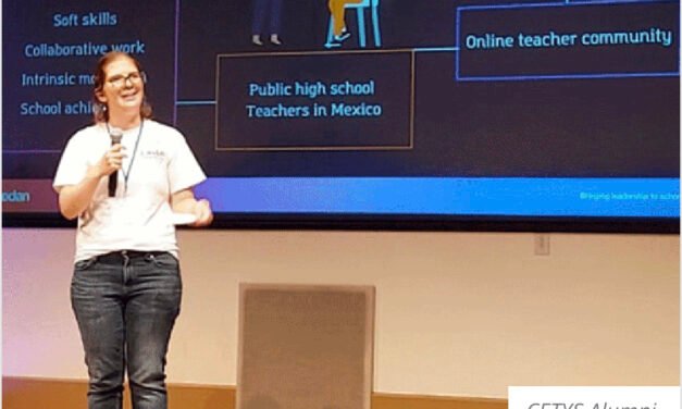 Eugenia García, finalista en concurso internacional en pro de la educación 