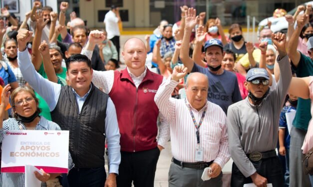 100 apoyos económicos, 100 ciudadanos con nuevas esperanzas de mejorar su vida