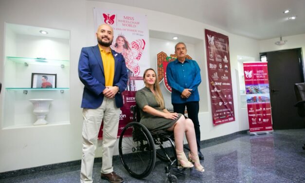 Llega a BC ”Miss Wheelchair World”