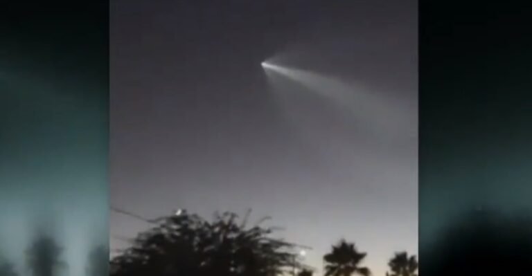 Tijuanenses confundieron al Cohete Falcon X con una invasión extraterrestre 