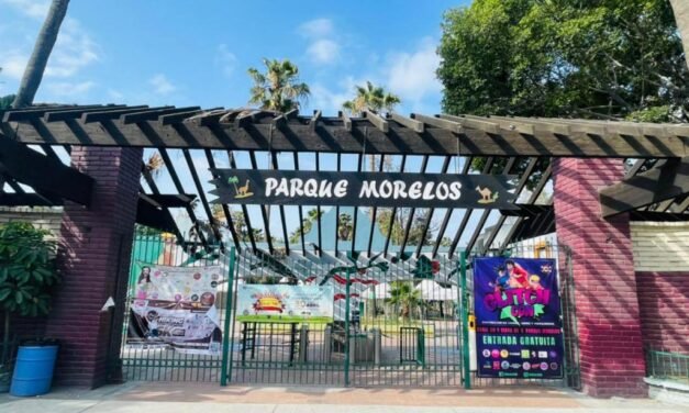 Parque Morelos cierra sus puertas