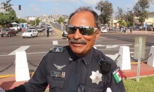 Se despiden de ”El Apá”, el policía bailarín de Tijuana