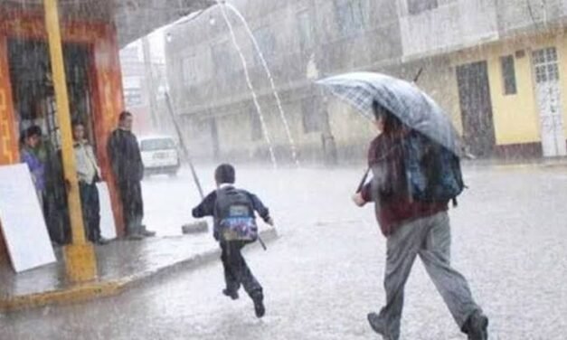Suspenden clases para este lunes por lluvias