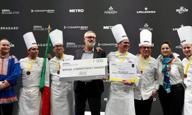 Equipo de chef bajacaliforniano Marcelo Hisaki gana premio en Bocuse d’Or en Francia