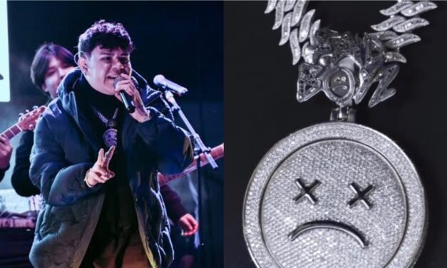 ¡Lo hicieron de nuevo! Maestros Joyeros crean dije de casi 2000 diamantes para Junior H