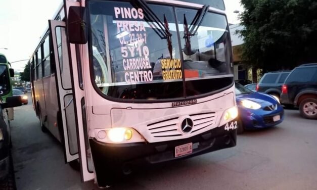 Nada aprovechada la ruta La Presa-Centro, es gratis para mujeres y niños
