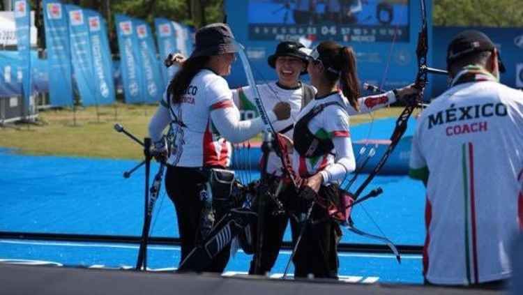 Equipo femenil mexicano de tiro con arco gana oro en Mundial 