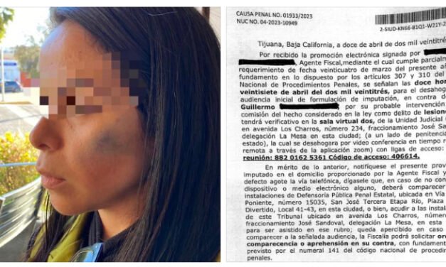 Denuncian a líder de los burócratas por lesionar a una mujer