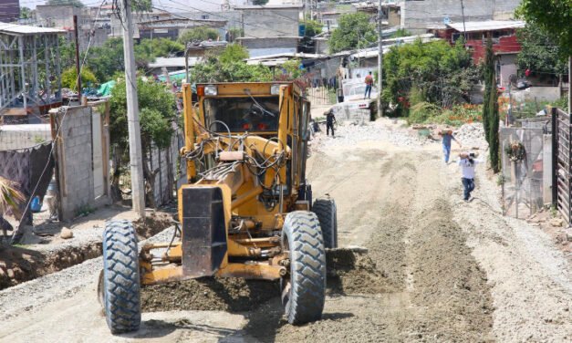 Pavimentarán cuatro zonas en Terrazas de la Presa