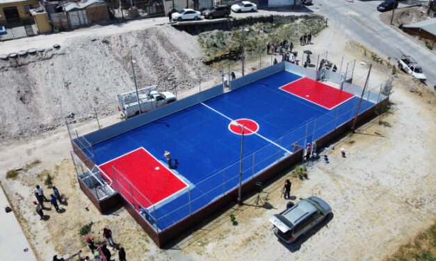 Vecinos de Buenos Aires Sur reciben nueva cancha comunitaria