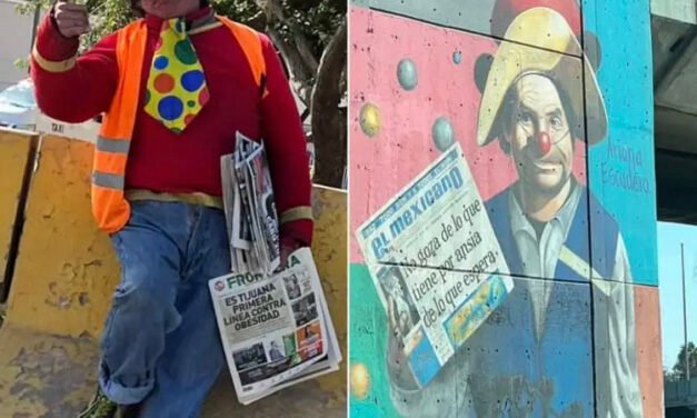 Familiares de Pepe Nacho, el payasito voceador de periódicos en Tijuana, piden ayuda por su salud