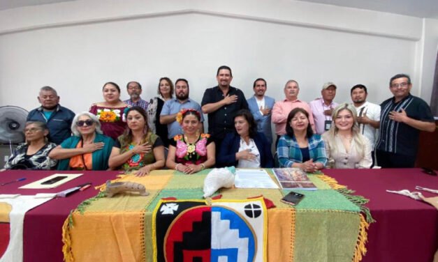 Dialoga Rafael Leyva con representantes de pueblos originarios