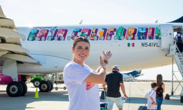 ARRANCA GOBIERNO DE MARINA DEL PILAR 10 NUEVAS RUTAS AÉREAS PARA BAJA CALIFORNIA 
