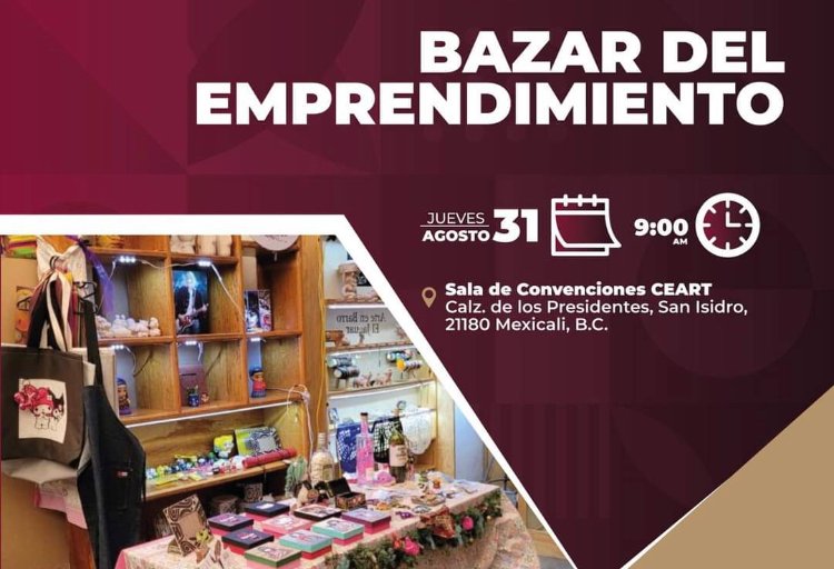 Más de 40 emprendedores participarán en ”Bazar del emprendimiento 2023”
