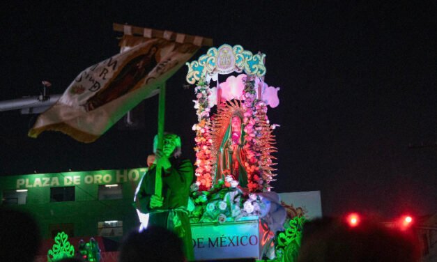 Peregrinan por la Virgen de Guadalupe