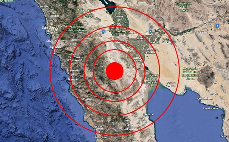 Registran sismo de magnitud 4.8 en Mexicali