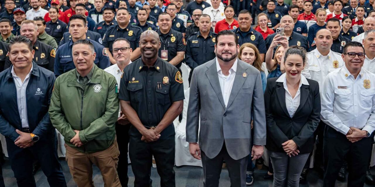 ISMAEL BURGUEÑO INAUGURA EL 4TO CONGRESO INTERNACIONAL DE BOMBEROS DE TIJUANA: “SU TRABAJO SALVA VIDAS”