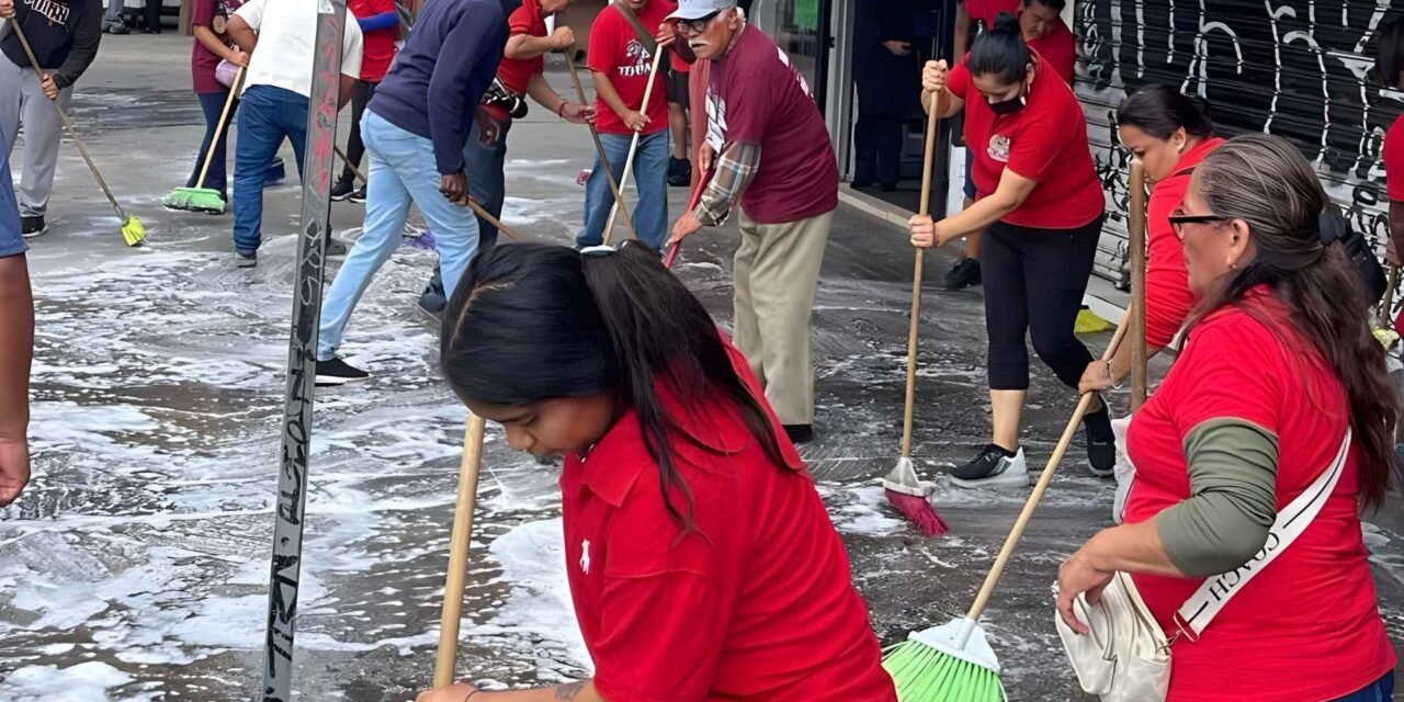 Tijuana limpia: comerciantes y Ayuntamiento se unen por la Zona Centro