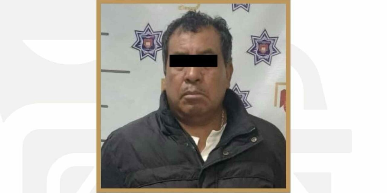 POLICÍA MUNICIPAL DETIENE A PRESUNTO AGRESOR SEXUAL EN AGRAVIO DE UNA MENOR