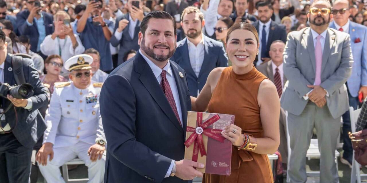 ISMAEL BURGUEÑO RINDE SU PRIMER INFORME: “TIJUANA ESTÁ CAMBIANDO CON ROSTRO HUMANO Y JUSTICIA SOCIAL”