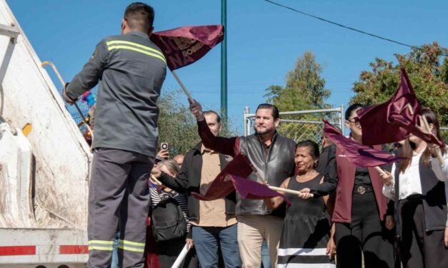 TIJUANA SE ESTÁ PONIENDO LAS PILAS: BURGUEÑO ACTIVA 7 NUEVAS RUTAS DE BASURA EN PASEOS DEL FLORIDO