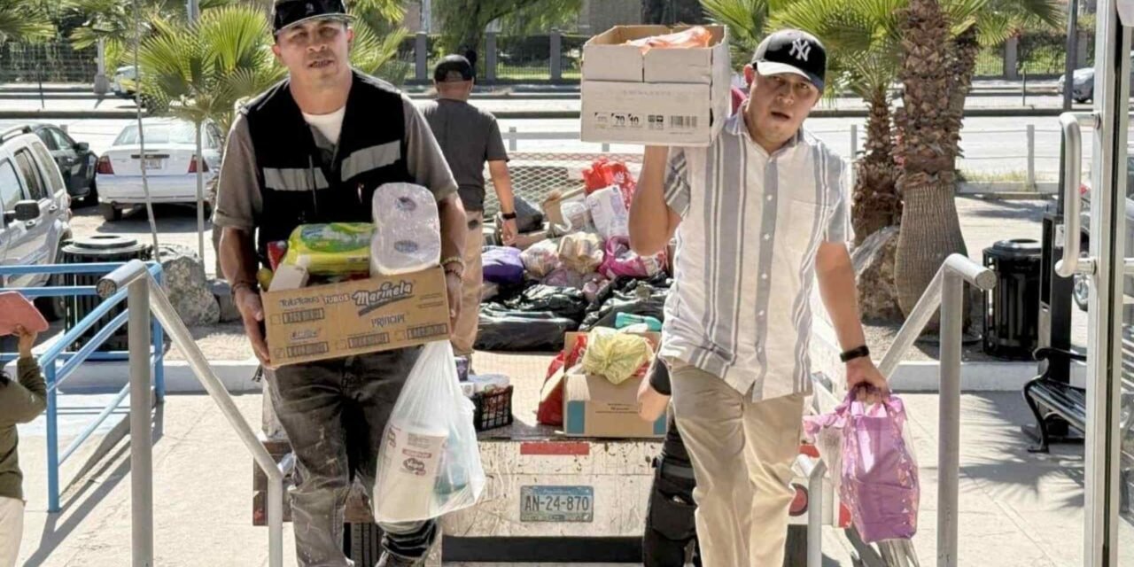 TIJUANA SE RIFÓ: MÁS DE 12 TONELADAS EN AYUDA PARA LAS FAMILIAS AFECTADAS POR LAS LLUVIAS