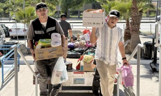 TIJUANA SE RIFÓ: MÁS DE 12 TONELADAS EN AYUDA PARA LAS FAMILIAS AFECTADAS POR LAS LLUVIAS