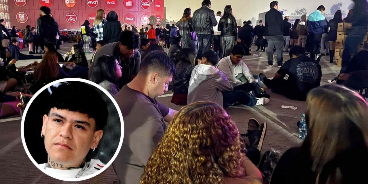 MADRUGADAZO EN TIJUANA: JUNIOR H VIENE EN CARRETERA DESDE MEXICALI… ¡Y MILES SIGUEN ESPERANDO EN EL ESTADIO CALIENTE!