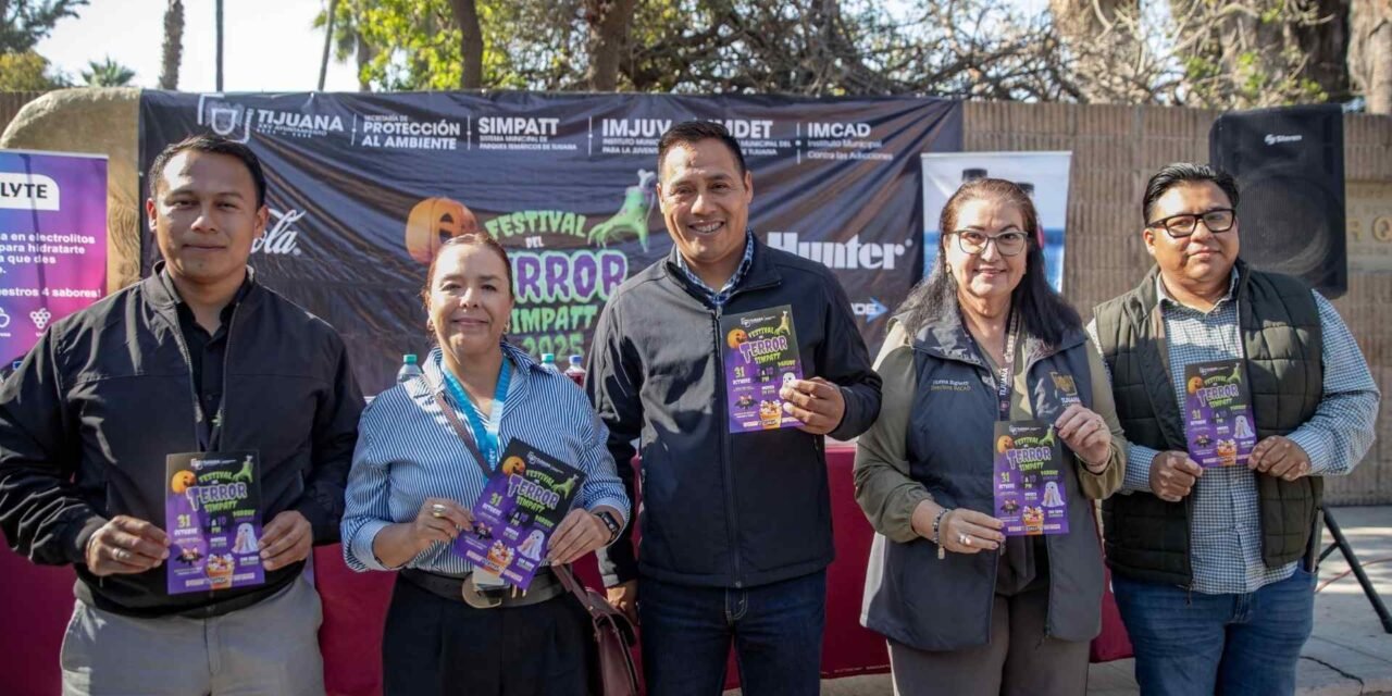 TIJUANA SE PONE TENEBROSA: INVITAN AL “FESTIVAL DEL TERROR SIMPATT 2025” EN EL PARQUE MORELOS