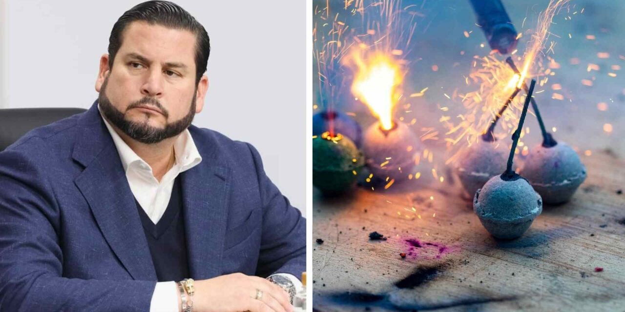 PIROTECNIA PROHIBIDA EN TIJUANA: BURGUEÑO VA POR OPERATIVOS Y DECOMISOS EN FIN DE AÑO