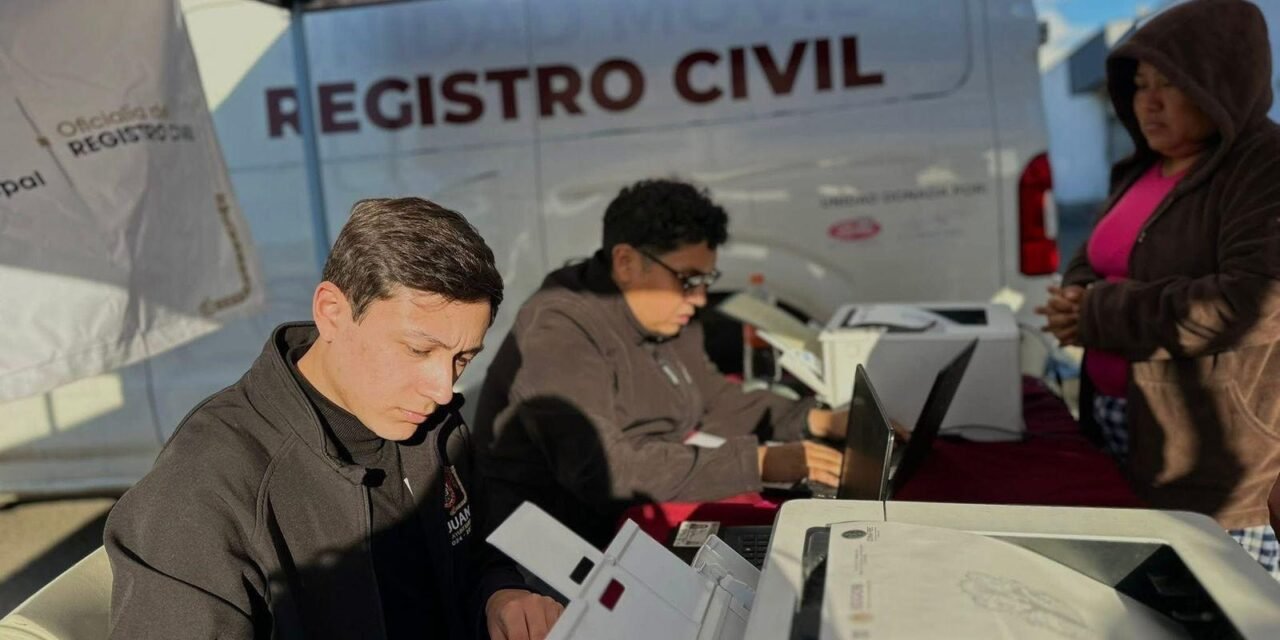 REGISTRO CIVIL EN TU COLONIA: CUANDO EL GOBIERNO VA A LA COLONIA, LAS COSAS SÍ CAMBIAN