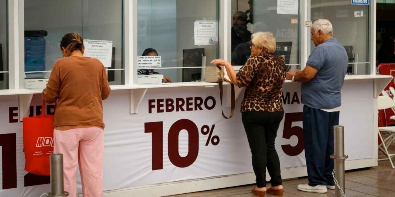 FEBRERO ARRANCA CON 10% DE DESCUENTO EN EL PREDIAL EN TIJUANA; EN ENERO SE RECAUDARON MÁS DE 768 MILLONES DE PESOS