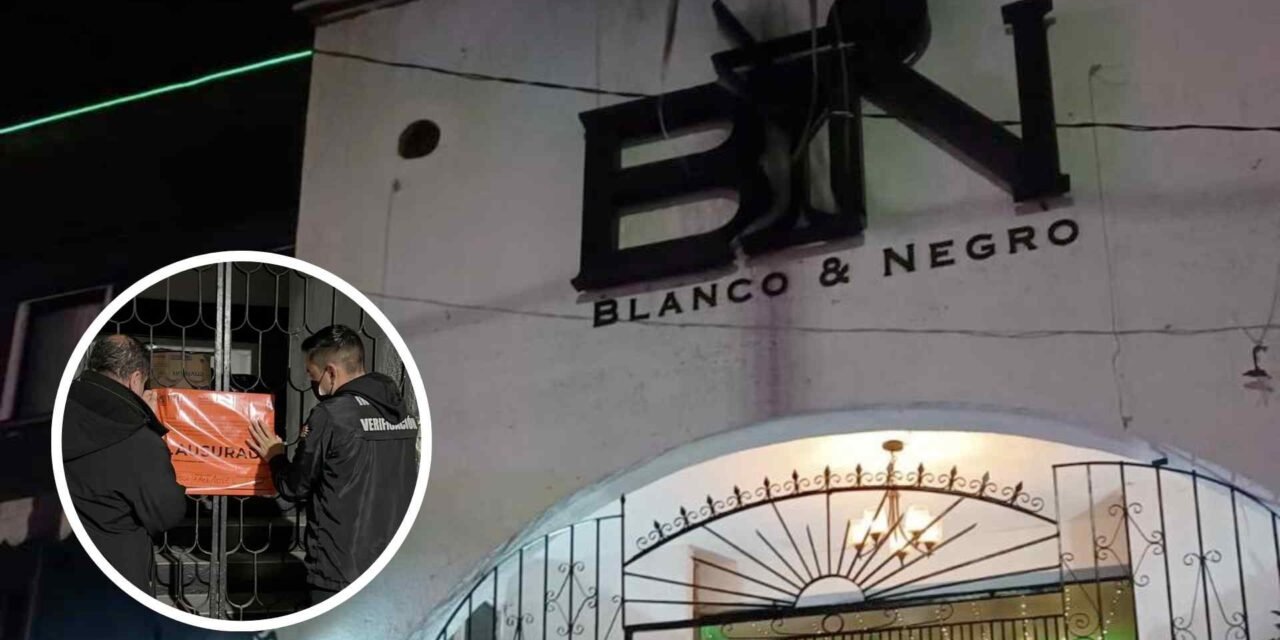 CLAUSURAN FAMOSO ESTABLECIMIENTO EN ZONA CENTRO DURANTE OPERATIVO NOCTURNO; AYUNTAMIENTO ASEGURA QUE “NADIE TIENE PAROS”