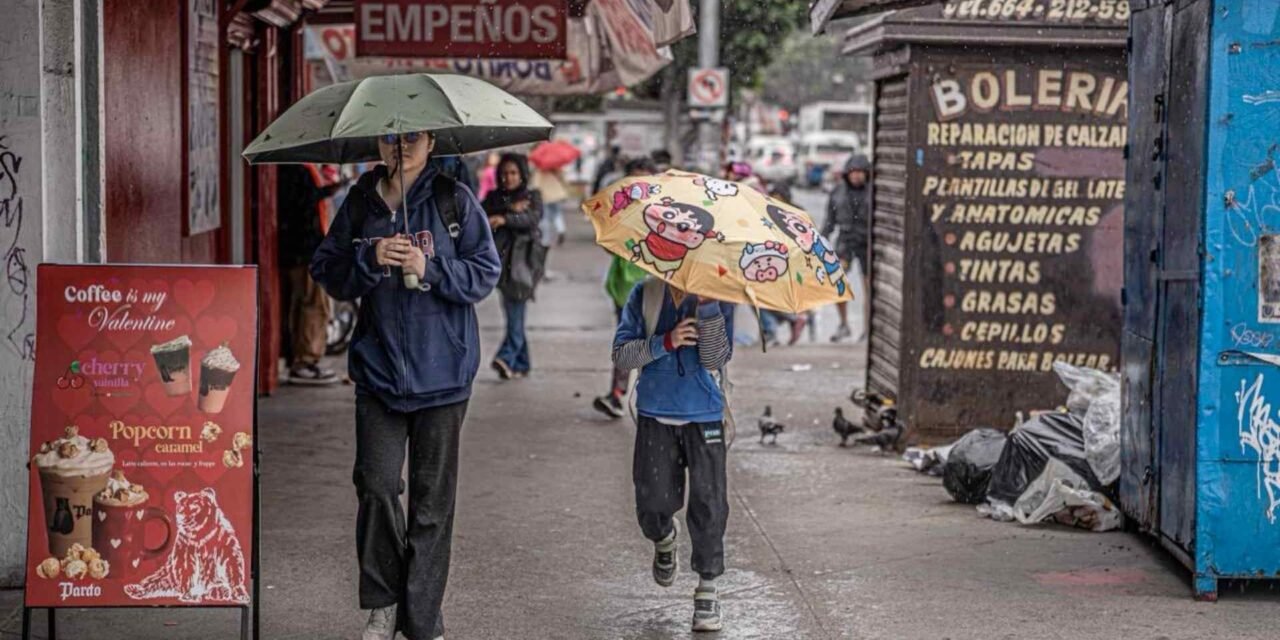FRENTE FRÍO PROVOCA LLUVIA Y VIENTOS EN TIJUANA; PROTECCIÓN CIVIL ADVIERTE SOBRE CHUBASCOS MÁS INTENSOS POR LA TARDE