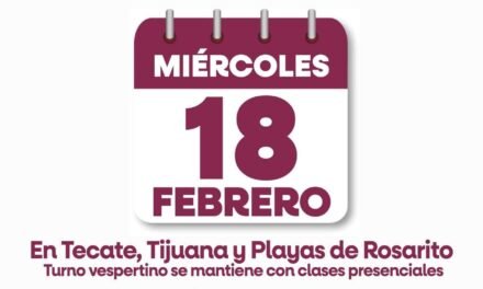 POR LLUVIAS, CLASES SERÁN EN LÍNEA ESTE MIÉRCOLES POR LA MAÑANA EN TIJUANA, TECATE Y ROSARITO
