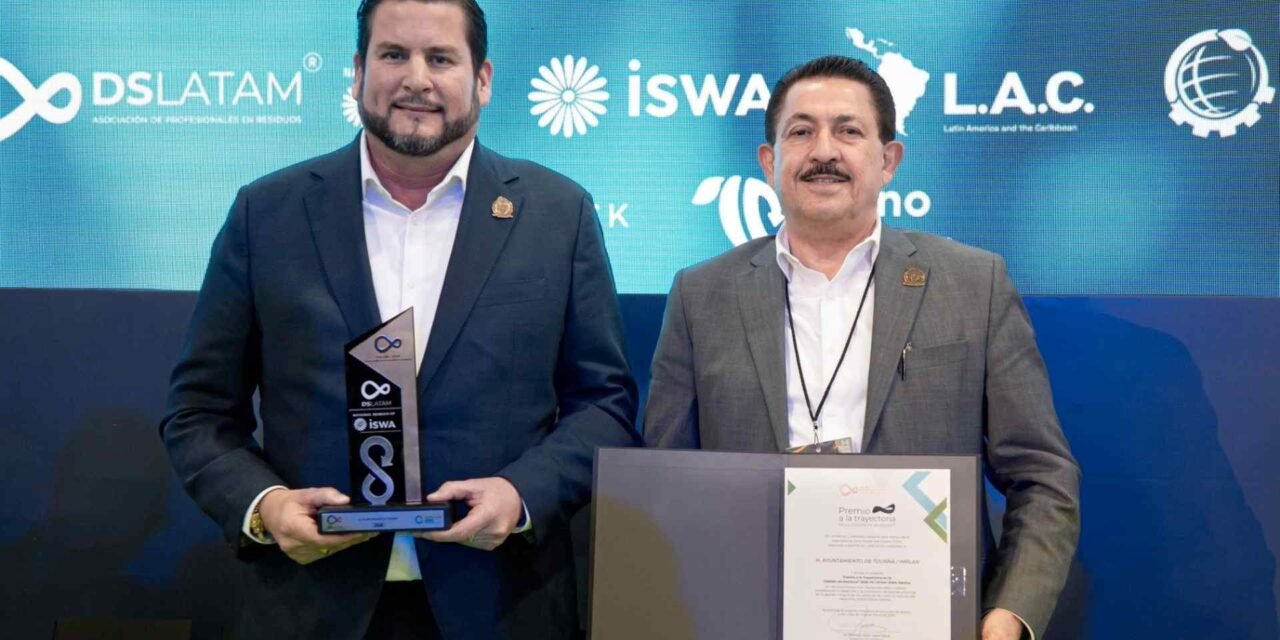 BURGUEÑO RECIBE PREMIO POR ‘TIJUANA: CIUDAD LIMPIA’… PERO EL RETO REAL SIGUE SIENDO MANTENERLO