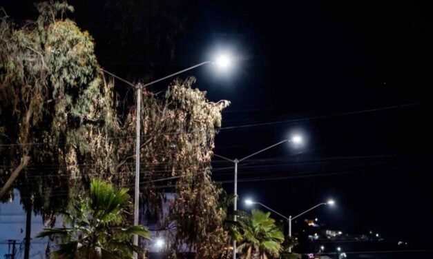 MÁS LUZ EN FUNDADORES: INSTALAN 186 LUMINARIAS Y APUNTAN A MEJORAR SEGURIDAD EN LA ZONA