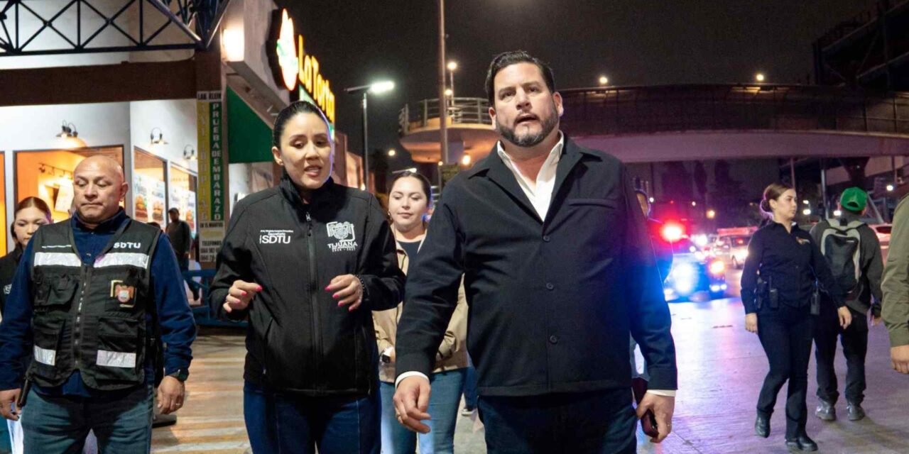 ¡Más seguridad en Tijuana! Inauguran Sendero Seguro en la 5 y 10