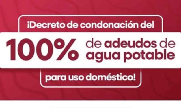 ¡Buena noticia! Condonan 100% de adeudos de agua potable en Baja California