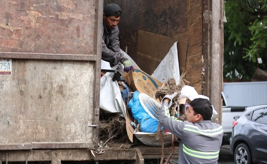 ¡Más limpieza en Tijuana! Retiran 54 toneladas de basura pesada
