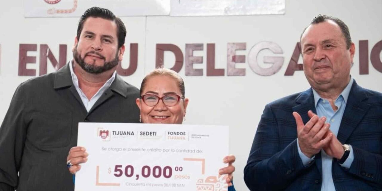 ¡Apoyo directo a emprendedores! 125 créditos entregados en Cerro Colorado y Otay Centenario