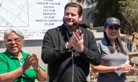 ¡Buena noticia para Valle Verde! Inauguran drenaje pluvial en la colonia