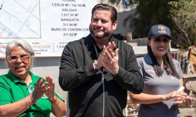 ¡Buena noticia para Valle Verde! Inauguran drenaje pluvial en la colonia