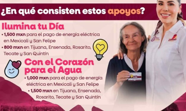 ¡Apoyo para las familias bajacalifornianas en temporada de calor!