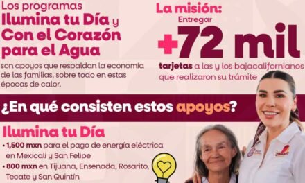 ¡Ilumina tu día! Apoyos de hasta 1,500 pesos para familias bajacalifornianas
