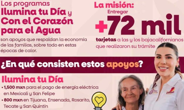 ¡Ilumina tu día! Apoyos de hasta 1,500 pesos para familias bajacalifornianas