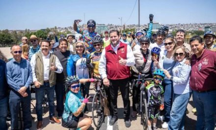 ¡Banderazo de inicio para la Ciclovía Río Tijuana! Rehabilitación y ampliación en marcha
